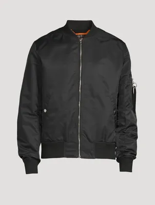 Manston Recycled Nylon Bomber Jacket