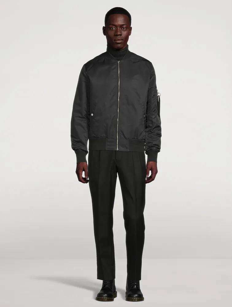 Manston Recycled Nylon Bomber Jacket