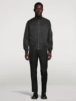 Manston Recycled Nylon Bomber Jacket