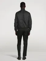 Manston Recycled Nylon Bomber Jacket