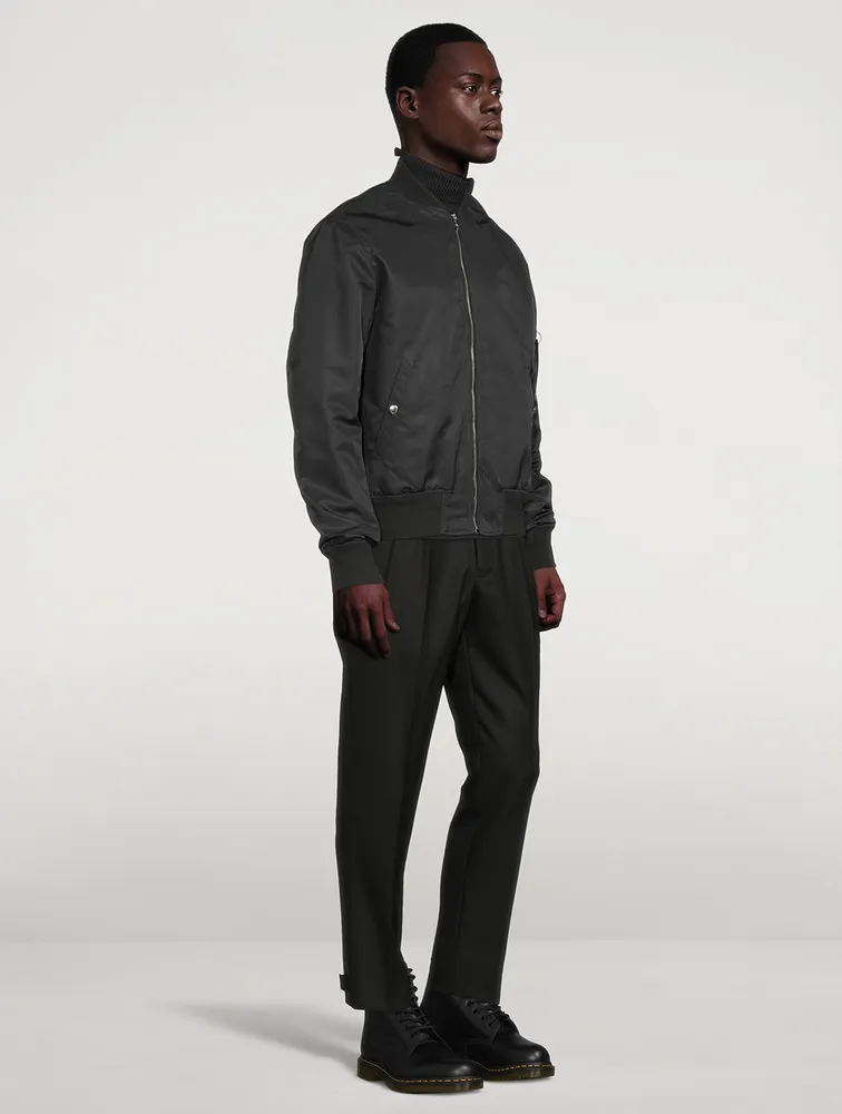 Manston Recycled Nylon Bomber Jacket