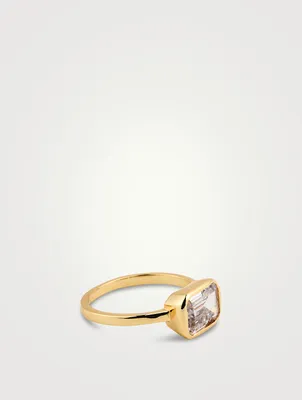 Brigitte Bezel Ring