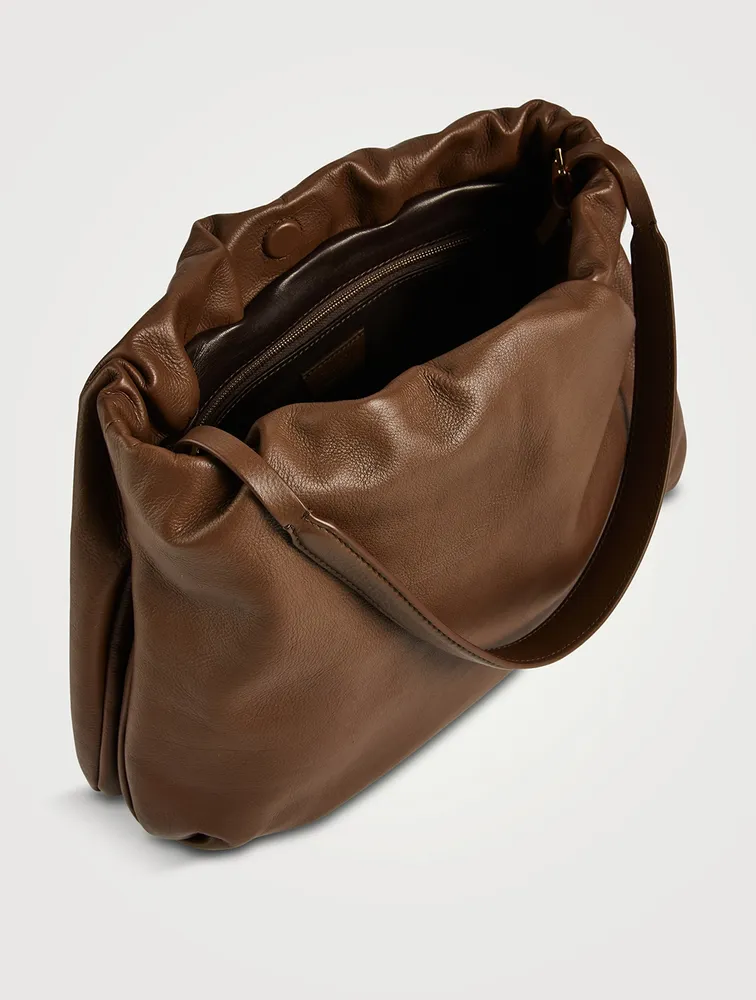 Bourse Leather Shoulder Bag