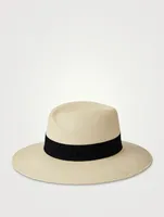 Virginie Straw Fedora Hat