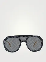 Aviator Mask Sunglasses