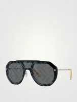 Aviator Mask Sunglasses