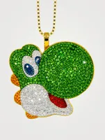The Cheerful Pendant Necklace With Crystals - Limited Edition