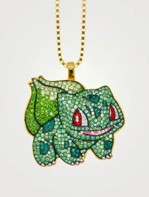 The Plant Dude Pendant Necklace With Crystals - Limited Edition