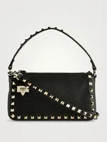 Small Rockstud Leather Crossbody Bag