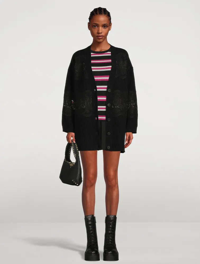 Lurex Stripe Sweater