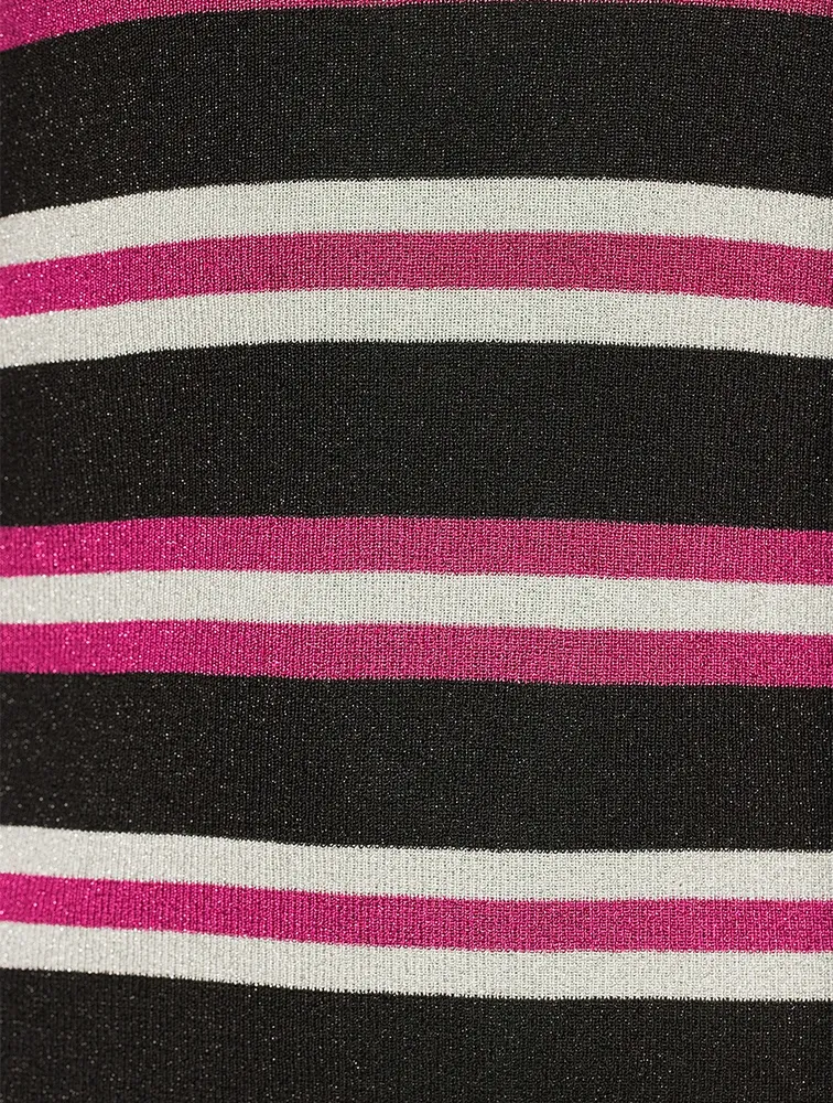 Lurex Stripe Sweater
