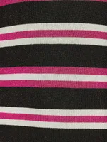 Lurex Stripe Sweater