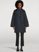 Recycled Ripstop Quilted Coat