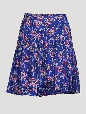 Saureena Printed Flounce Skirt