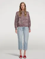 Lenz Cotton Cable-Knit Sweater