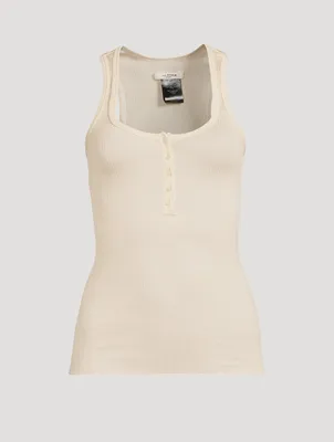 Louisalic Cotton Tank Top