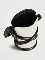 Mini The Curve Leather Bucket Bag