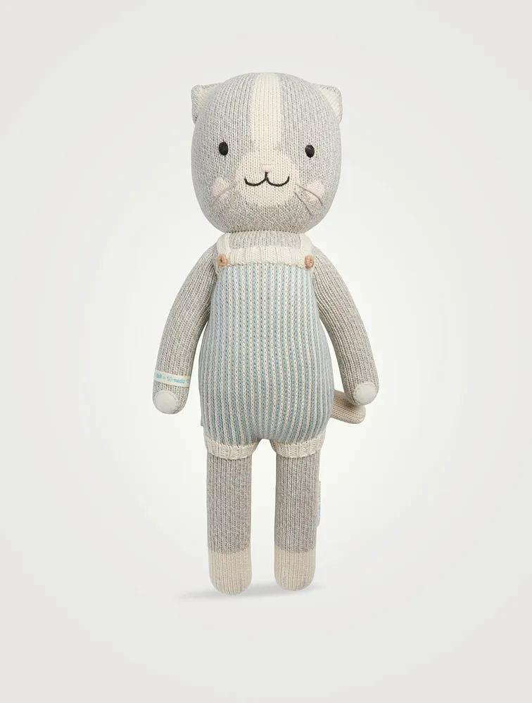 Dylan The Kitten Knit Doll