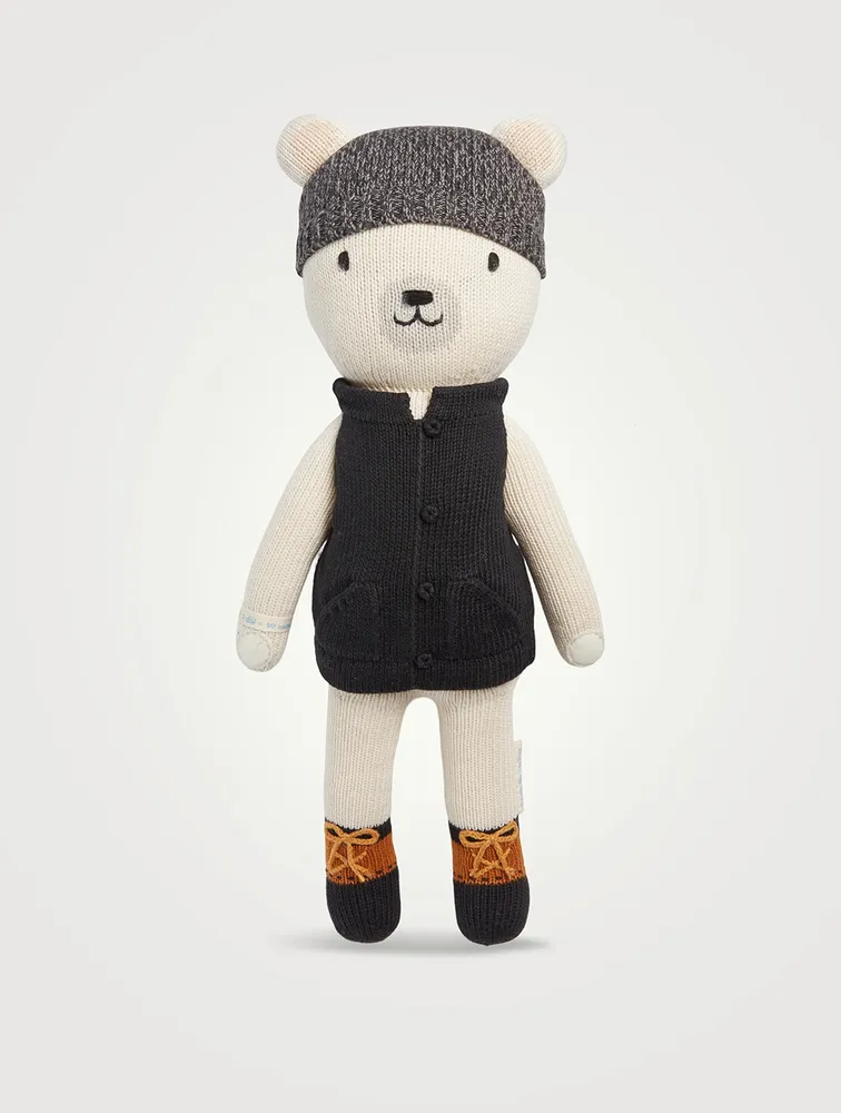 Hudson The Polar Bear Knit Doll