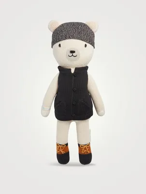 Hudson The Polar Bear Knit Doll