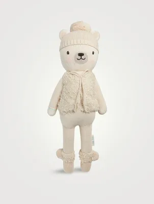 Stella The Polar Bear Knit Doll