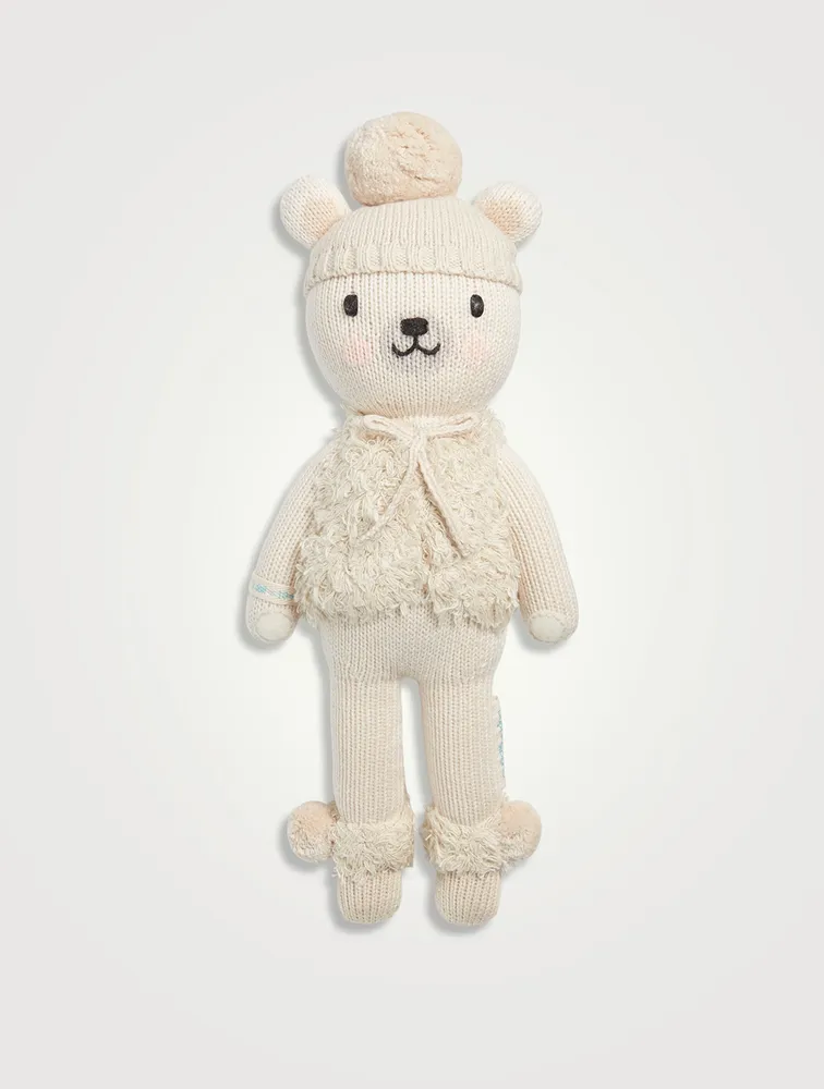 Mini Stella The Polar Bear Knit Doll