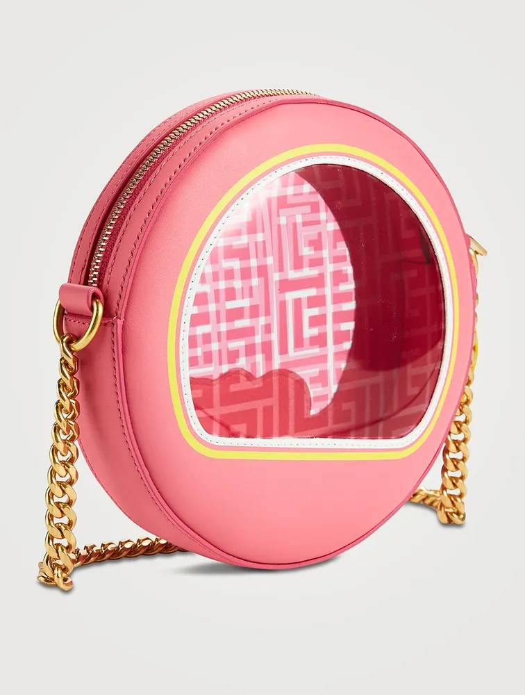 Balmain x Barbie Disco Round Crossbody Bag