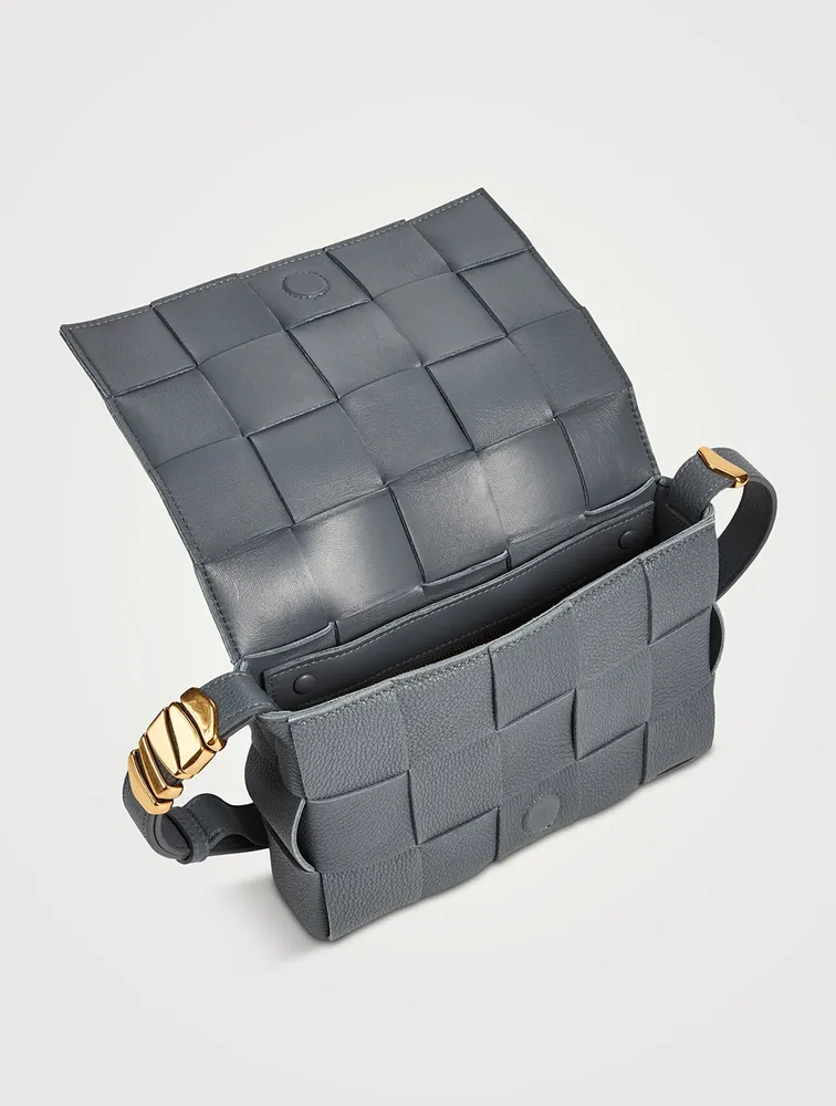 BOTTEGA VENETA - Cassette intrecciato leather cross-body bag