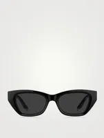 Angular Cat Eye Sunglasses