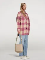 Oskan Leather Hobo Bag