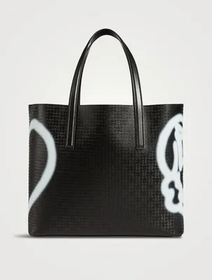 Givenchy x Chito Wing Leather Tote Bag In Tag Effect Print