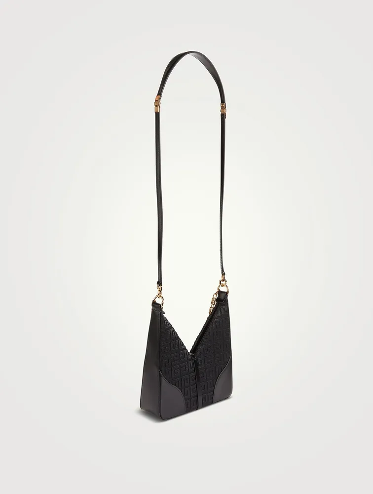 Mini Cut Out Monogram Canvas Bag With Chain