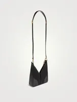 Mini Cut Out Monogram Canvas Bag With Chain