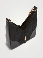Mini Cut Out Monogram Canvas Bag With Chain