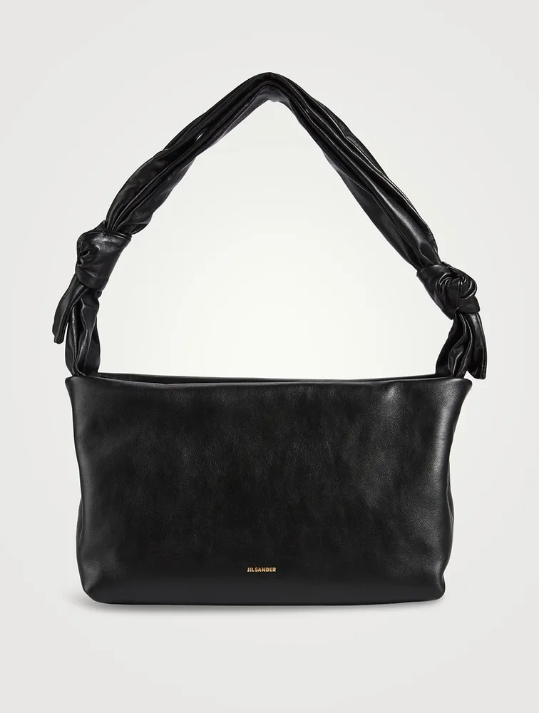 Medium Hitch Leather Shoulder Bag