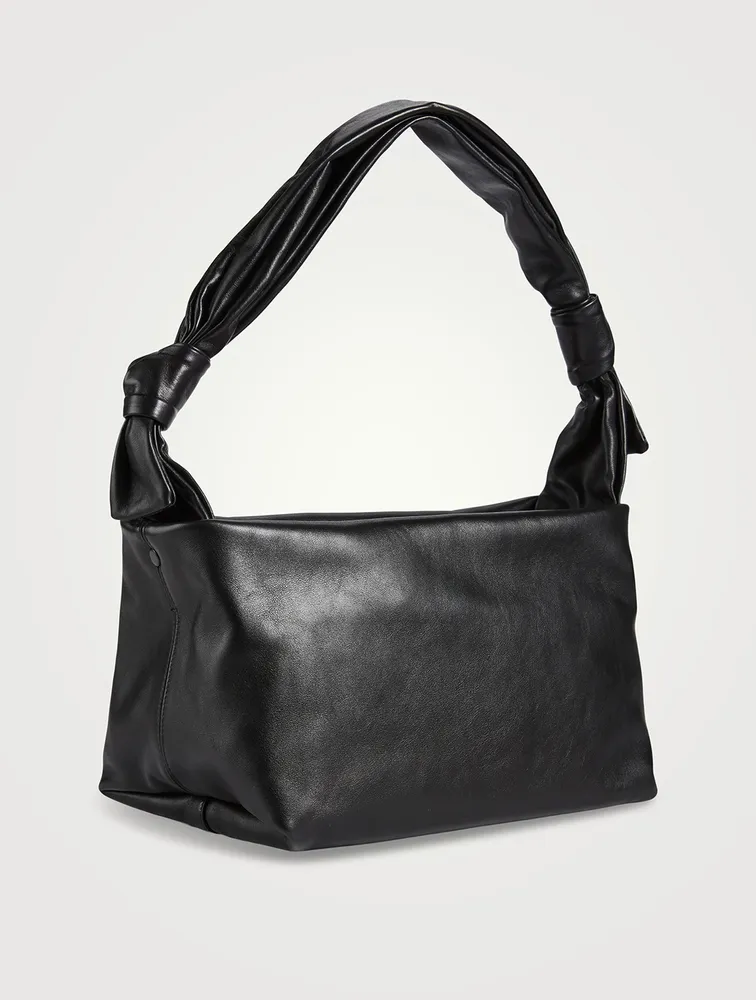 Medium Hitch Leather Shoulder Bag