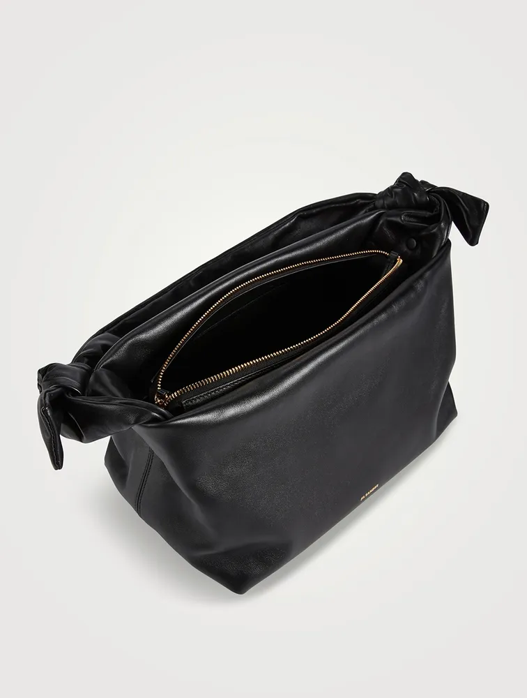Medium Hitch Leather Shoulder Bag