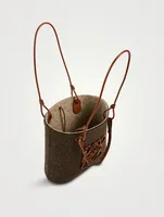 Square Basket Felt Bag