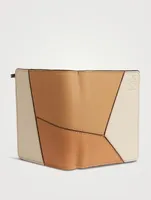 Puzzle Colourblock Leather Wallet