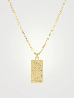 Fortune Tarot 14K Gold-Filled Necklace