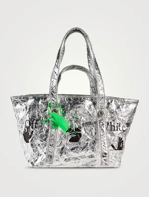 Small Commercial Metallic Tote Bag