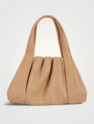 Iridia Marina Braided Eco Leather Tote Bag