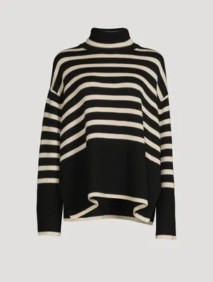 Signature Stripe Turtleneck