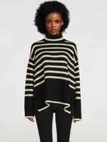 Signature Stripe Turtleneck