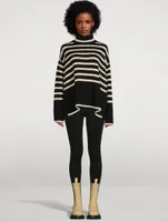 Signature Stripe Turtleneck