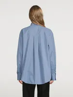 Oversized Cotton Poplin Shirt