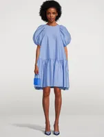 Alexa Puff-Sleeve Dress