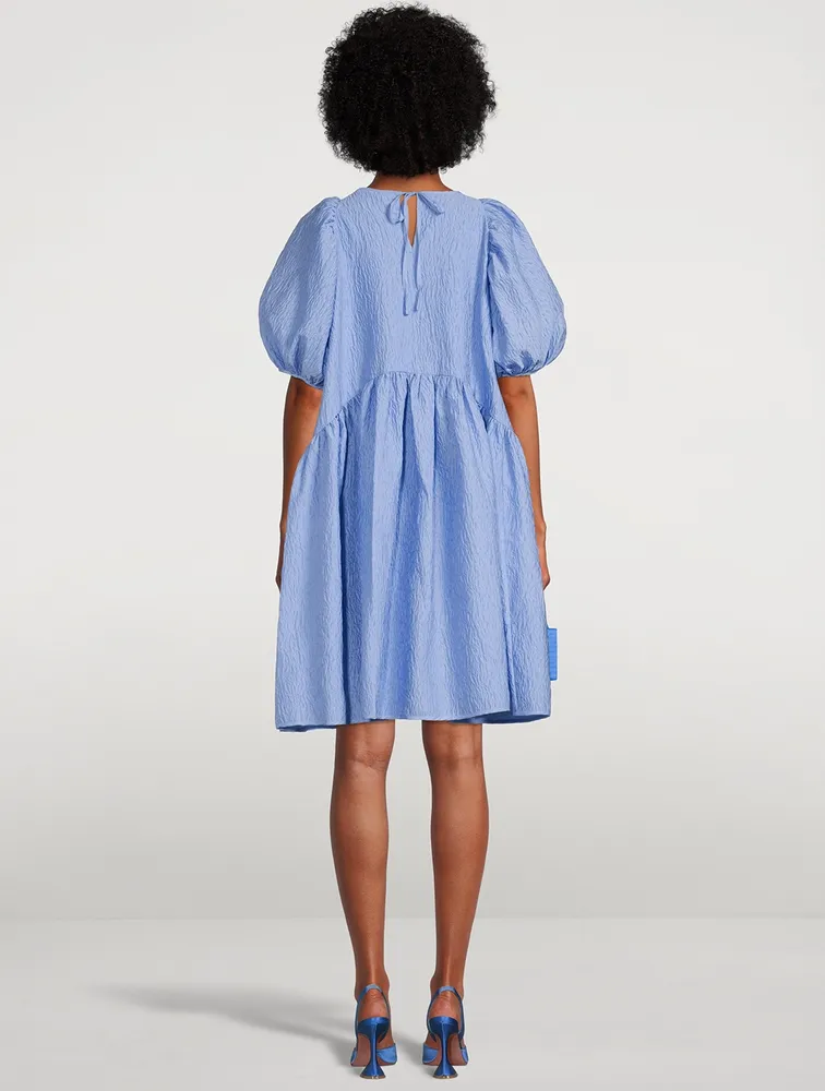 Alexa Puff-Sleeve Dress