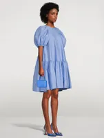 Alexa Puff-Sleeve Dress