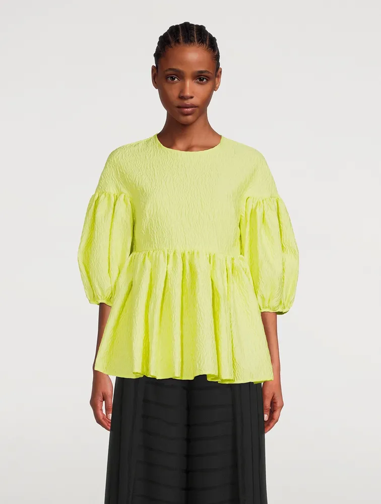 Jerry Puff-Sleeve Blouse